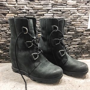 Sorel Joan of Arctic Black Size 7